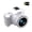 White, variant on HD Mini DSLR Digital Camera Front & Rear Dual Camera Face Fill Light Selfie Recording & Videotaping Available In Two Models (Without Memory Card & with 32G Memory Card)-Multi-colour-1pc