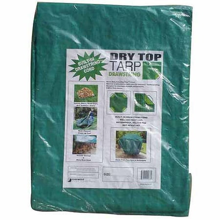 Foremost Tarp 9' x 9' Tarp with Drawstring