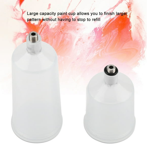 Plastic Spray Paint Cup2PCS / Set Plastic Spray Paint Cup Plastic Airbrush Cup Finest Materials
