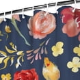 thumbnail image 4 of Waterproof Pioneer Shower Curtain 72x84 Inch Polyester Unique Cute Floral Shower Curtain for Bathroom Hotel Home Decor with 12 Plastic Hooks, 4 of 5