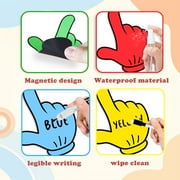HOOJOJO Educational Magnet Toys for Toddlers, Cute Fridge Magnets Learning Toy Set for 3 Year Old Boys and Girls