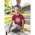 thumbnail image 2 of Smartprints Cute Daisy Flower Art T-Shirt Juniors -Image by Shutterstock, Large, 2 of 4