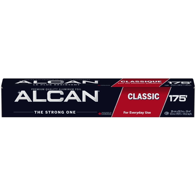 Alcan® Papier d'Aluminium, 175 Pieds
