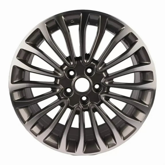 18" x 8" New Single Machined Grey Wheel For Ford Fusion 2017 2018 Quality Rim Charcoal