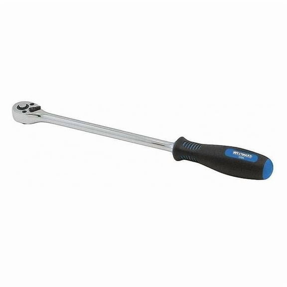 Westward Hand Ratchet, 18 in, Chrome, 3/8 in 5TZD5