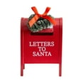 thumbnail image 1 of TISHITA Letters to Santa Mailbox Christmas Ornament Decorating Festive Accent Mailbox Letters Decoration Box for Fireplaces Tabletops Red, 1 of 8