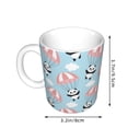 thumbnail image 2 of Disketp Cute Panda Flying in the Sky Large Coffee Mug with Handle Tea Cup Novelty Coffee Cup for Men Women Office Work, 2 of 6
