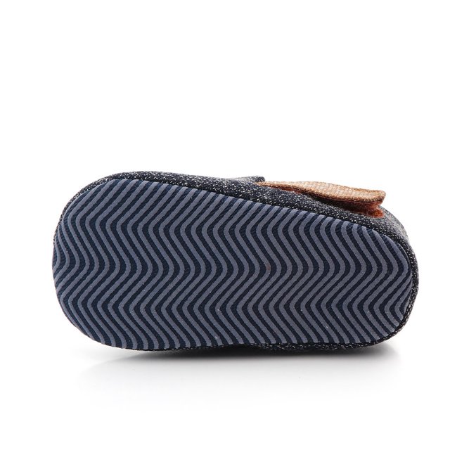 Zapatos de cuna para bebé, zapatos de cuna infantiles de algodón suave para bebé Prewalker diseñados para precisión