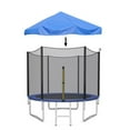 thumbnail image 4 of SXcggal Trampoline Sunshade Cloth 6 、8And 10 Feet Easy To Install Trampoline Protective Cover Tear And Weather Trampoline Protective Cover Practical Basic Protective Cover For Garden, 4 of 9