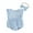 Blue, variant on Bagilaanoe Newborn Baby Girl Summer Rompers Sleeveless Bodysuits + Headband 3M 6M 12M 18M Infant Casual One Piece Jumpsuit