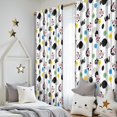 thumbnail image 5 of Blackout Kids Curtains,White Cow Lollipop Pattern Childrens Insulated Curtains Set Of 2,Bedroom Essentials,Toddler Room Decor 52x84in(132x213cm), 5 of 5