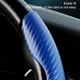 thumbnail image 3 of Funda para volante de coche Riwesomey Fibra de carbono PVC Rosa, 3 of 6
