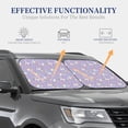 thumbnail image 4 of Fotbe Swan With Stars Juego de 2 Piezas de Parasoles para Parabrisas | Bloqueador Solar para Auto | Accesorios Plegables para Protección Solar Interior-Large, 4 of 6