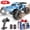 Blue, variant on Loheer 1:16 RC Car for Adults & Kids, All Terrain 4x4 Remote Control Car, 40+ km/H Off-Road RC Trucks, 40+ Mins Running High Speed Remote Control Trucks for Teen Boy Girl Gifts