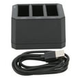 thumbnail image 2 of For Battery Charger Set Compatible with for  Action Camera Battery with 3 Channels Charger, 2 of 7