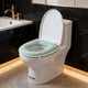 thumbnail image 5 of Baño, Artículos de baño, Funda de asiento de inodoro de tela jacquard gruesa, cojín de asiento de inodoro grande para el hogar, funda de asiento de inodoro lavable con cremallera, adecuada para uso en, 5 of 6