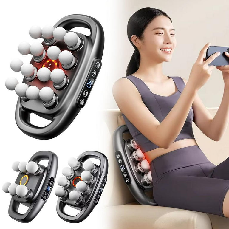 8-Head Fascia Gun Fascia Gun Multi-Head Massager Waist And