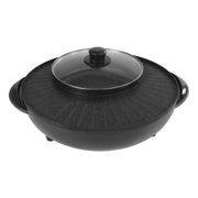 Circular Edition Hotpot Grill Combo Indoor BBQ Barbecue Shops Electric Hot Pot