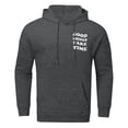 thumbnail image 3 of Men's and Women's Cotton Pullover Hoodie - Drawstring Hood, Long Sleeve Casual Sweatshirt Men's Clothing Hoodies, 3 of 5