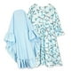 thumbnail image 3 of Odeerbi Niñas Floral Vestido Musulmán Con Hijab Ruffle Una Pieza de Vestido Islámico de Oración de Manga Larga Con Cuello Redondo de Algodón Set, 3 of 8