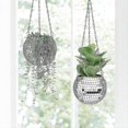 thumbnail image 1 of Disco Ball Planter Mirror Ball With Hook And Wooden Stand For Desk Hanging Disco Ball Planter Pot, 1 of 5