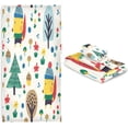 thumbnail image 7 of Coolnut Cute Catoon Fox Bathroom Towel Set Absorbent Soft 3-Piece Bath Towel Hand Towel Washcloth Decorative Towels for Bathroom Gym Hotel Beach Swimming Pool Washcloth Gift, 7 of 7