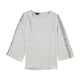 thumbnail image 1 of Blusa Alfani de Manga adornada Mujer Blanca Mediana Pull-over, 1 of 1