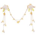 thumbnail image 1 of Miangastore Hanfu Headwear Hair Clip Fluffy Balls 1Set Performance, 1 of 8