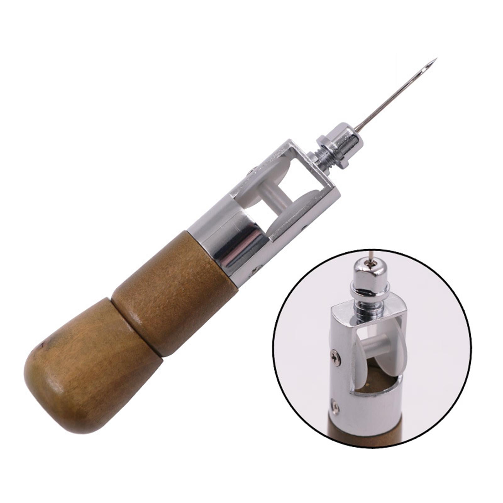QccHieUs Leather Sewing Awl Professional Stitching Awl Tool with Craft Accessories Repair