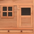 thumbnail image 2 of vidaXL Chicken Coop and Run Hen House with Nesting Box Pen Solid Fir Wood, 2 of 30
