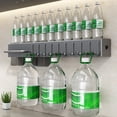 thumbnail image 4 of Hariumiu Wall-Mounted Cutter Storage Rack Carbon Steel Cutter Holder Organizer with Chopstick Spoon Fork Holder Load Capacity Utensil Organizer, 4 of 8