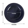 thumbnail image 2 of Efavormart 6 pcs 13" Navy Blue Round Charger Plates Dinner Chargers for Tabletop Decor Holiday Wedding Catering Event Decoration, 2 of 11