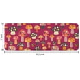 thumbnail image 7 of Colorful Spotted Mushroom Red Pattern Kitchen Rug Mat,Kitchen Runner Rugs Non Skid Washable,Decorative Kitchen Floor Mats for Kitchen,Sink,Laundry,17"x47.2", 7 of 7