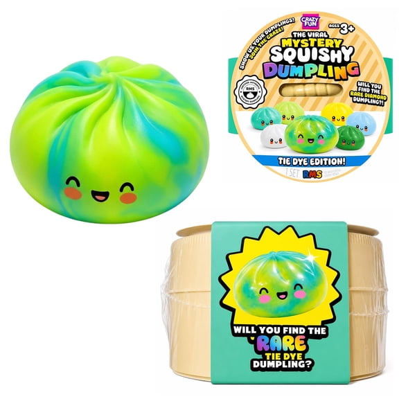 Dumpling Squishy Stress Toy, Slow Rising Sensory Fidget Toy, Sensory Stress Relief Gift for Kids and Adults