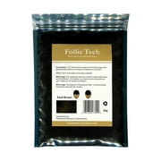 Follic Tech Hair Building Fibers Refill Bag for Thinning Hair, Dark Brown, 50g
