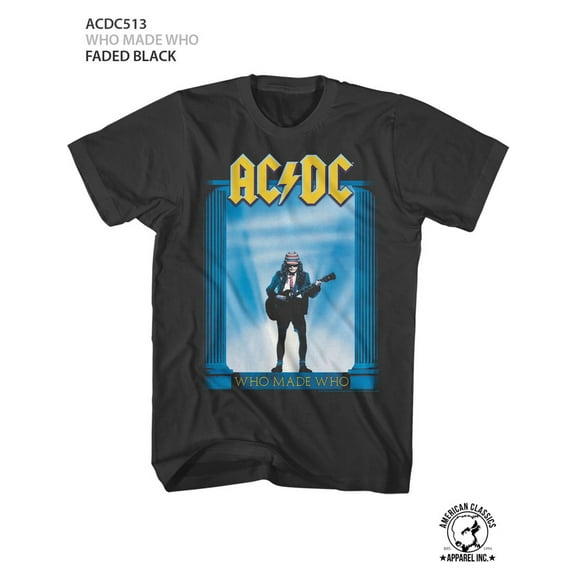 AC/DC Who Made Who Smoke Adult T-Shirt
