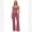 Hot Pink, variant on IBTOM CASTLE Two Piece Workout Sets for Women Racerback Tank Top Matching High Waist Wide Leg Yoga Pants Pilates Outfits M Black