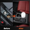 thumbnail image 7 of Car Trash Can, Mini Car Trash Bin with Lid, Leakproof Cup Holder Car Garbage Can with 20 Trash Bags, Vehicle Front Back Seat Organizers and Storage for Car, Home, Office, White, 7 of 7