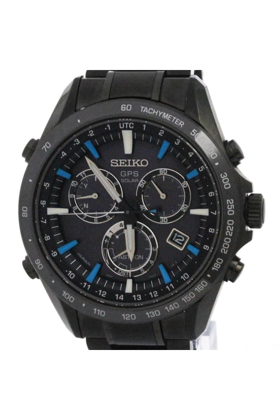 Pre-Owned SEIKO Astron GPS Ceramic Solar Radio Waves Mens Watch SBXB013(8X82-0AC0) (Good)