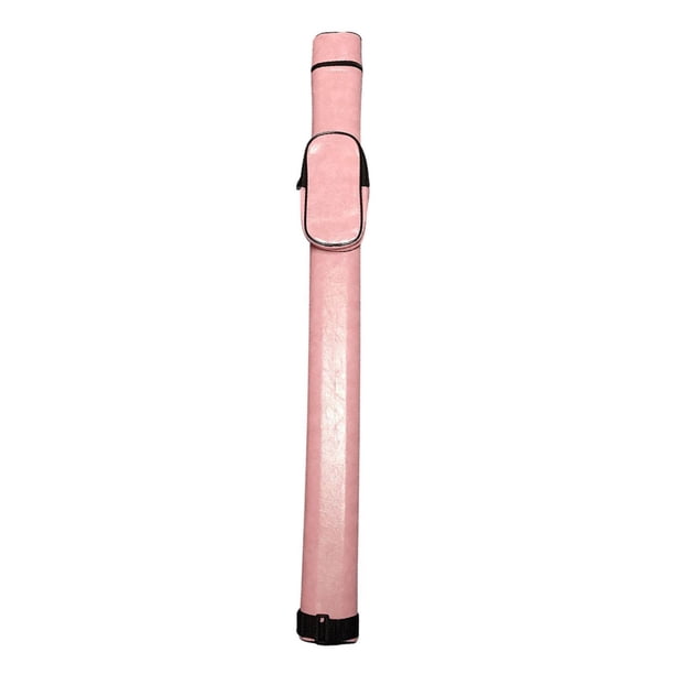 Estuche para tacos de billar, bolsa para tacos de billar, estuche para accesorios de billar, soporte envuelto, Rosa