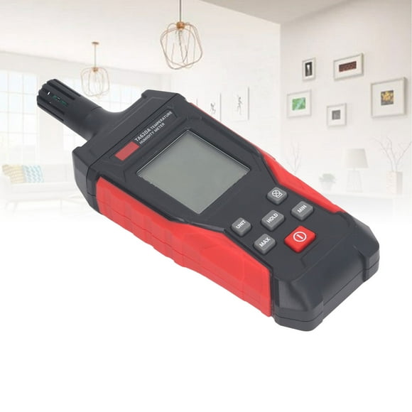 High Accuracy Temperature Humidity Meter, Portable Temperature Humidity Meter Automatic Shutdown  for Indoor