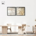 thumbnail image 3 of Neutral Luxe Harmony Set Shadowbox Boho Wall Decor by Art Remedy, Black Frame, 30 x 30, 3 of 6