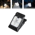 thumbnail image 1 of Solar Clip Light with Motion Sensor – Clip on Solar Lights Outdoor Waterproof, 3 Modes, Portable LED Camping Light for Fence, Patio Umbrella, Garage, Garden (Black), 1 of 11