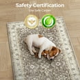 thumbnail image 5 of 2x6 Washable Boho Rug Soft Low Pile Non Slip Stain Resistant Foldable Carpet for Living Room Bedroom Playroom Dining Office Kitchen Farmhouse Decor, 5 of 7