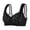 Black, variant on Bras for Older Women Front Closure No Underwire Posture Correcting Bra Comfort Breathable Bras (Pink, 40/90)