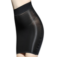 thumbnail image 2 of Gureui Women Sexy See Through Bodycon Mini Skirt, Stretchy High Waist Solid Color Sheer Semi Opaque Nightclub Clubwear, 2 of 2