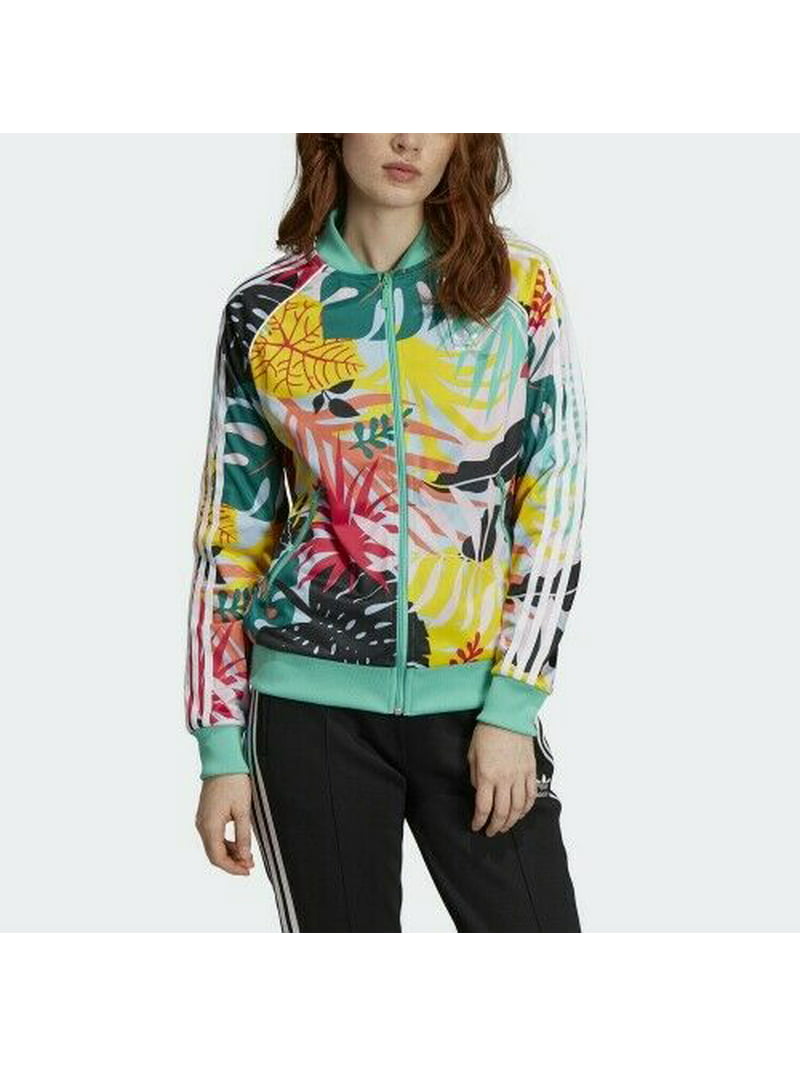 Kano Synes Miniature Adidas Tropicalage SST Graphic Women's Track Jacket FH7991 - Walmart.com