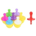 thumbnail image 1 of Moldes de helado de silicona reutilizables para el hogar, herramienta de molde para hacer bricolaje, suministros de cocina, 1 of 8