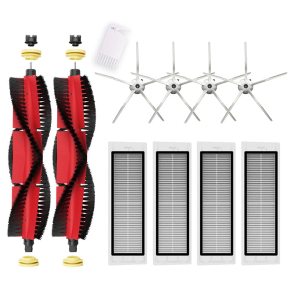 34 Pieces Main Brush Hepa Filter Compatible With Xiaomi Roborock S6 S5