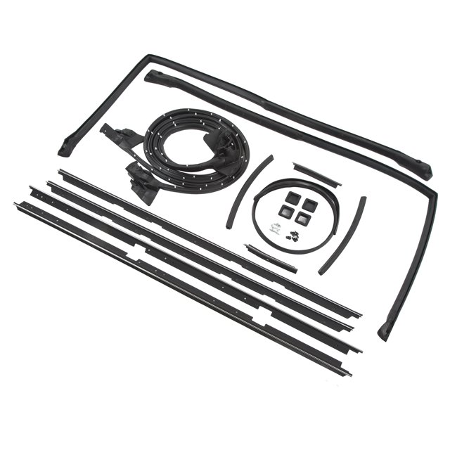 Windshield Tailgate Seal, Tailgate Weatherstripping Seal Kit Anti Aging Rubber 2135478 for Vehicle